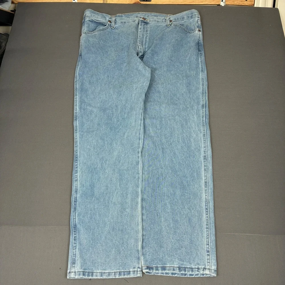 Wrangler Cowboy Cut MWZAW Light Wash Jeans Men's Size 40x30  Cowboy Western